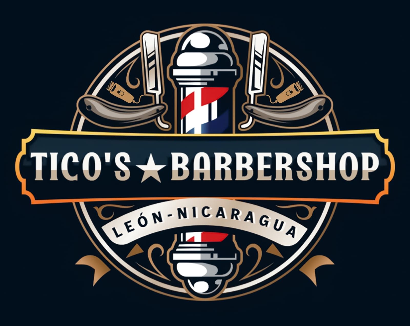 Logo de Tico's Barbershop